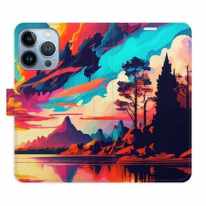 Flipové pouzdro iSaprio - Colorful Mountains 02 - iPhone 13 Pro obraz