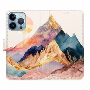 Flipové pouzdro iSaprio - Beautiful Mountains - iPhone 13 Pro obraz