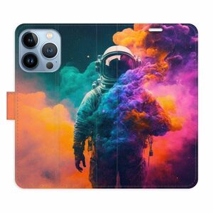 Flipové pouzdro iSaprio - Astronaut in Colours 02 - iPhone 13 Pro obraz