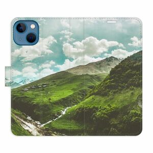 Flipové pouzdro iSaprio - Mountain Valley - iPhone 13 obraz