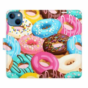 Flipové pouzdro iSaprio - Donuts Pattern 02 - iPhone 13 obraz