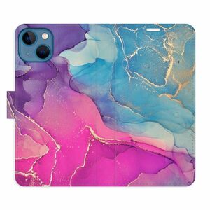 Flipové pouzdro iSaprio - Colour Marble 02 - iPhone 13 obraz