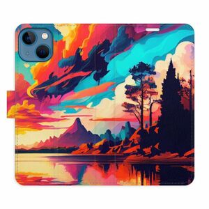 Flipové pouzdro iSaprio - Colorful Mountains 02 - iPhone 13 obraz