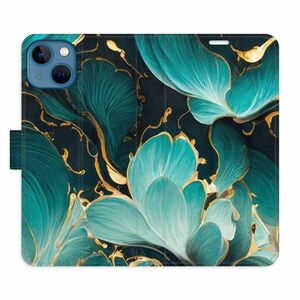 Flipové pouzdro iSaprio - Blue Flowers 02 - iPhone 13 obraz