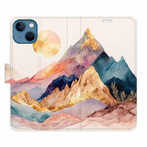 Flipové pouzdro iSaprio - Beautiful Mountains - iPhone 13 obraz