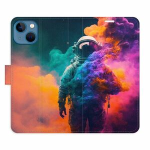 Flipové pouzdro iSaprio - Astronaut in Colours 02 - iPhone 13 obraz