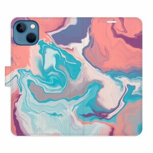 Flipové pouzdro iSaprio - Abstract Paint 06 - iPhone 13 obraz
