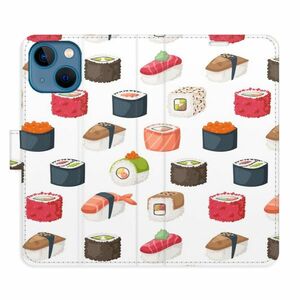 Flipové pouzdro iSaprio - Sushi Pattern 02 - iPhone 13 mini obraz