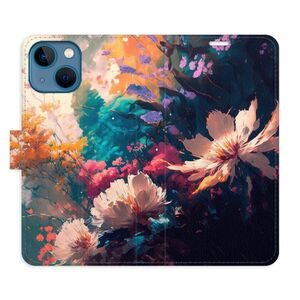 Flipové pouzdro iSaprio - Spring Flowers - iPhone 13 mini obraz
