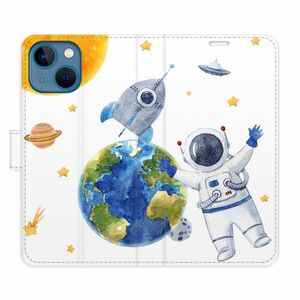 Flipové pouzdro iSaprio - Space 06 - iPhone 13 mini obraz