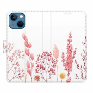 Flipové pouzdro iSaprio - Pink Flowers 03 - iPhone 13 mini obraz