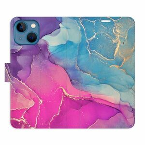Flipové pouzdro iSaprio - Colour Marble 02 - iPhone 13 mini obraz