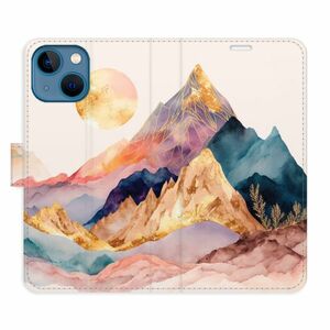 Flipové pouzdro iSaprio - Beautiful Mountains - iPhone 13 mini obraz