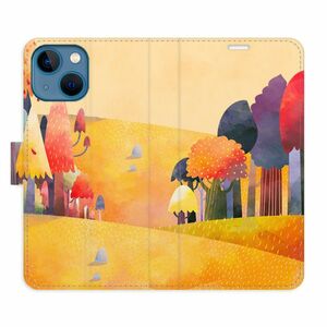 Flipové pouzdro iSaprio - Autumn Forest - iPhone 13 mini obraz