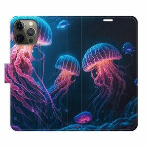 Flipové pouzdro iSaprio - Jellyfish - iPhone 12/12 Pro obraz