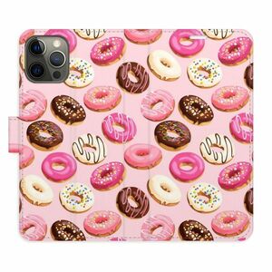 Flipové pouzdro iSaprio - Donuts Pattern 03 - iPhone 12/12 Pro obraz