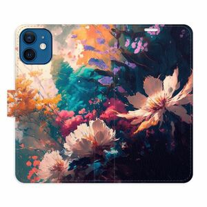 Flipové pouzdro iSaprio - Spring Flowers - iPhone 12 mini obraz