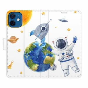 Flipové pouzdro iSaprio - Space 06 - iPhone 12 mini obraz