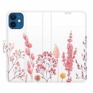 Flipové pouzdro iSaprio - Pink Flowers 03 - iPhone 12 mini obraz