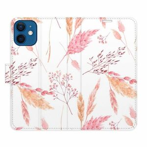 Flipové pouzdro iSaprio - Ornamental Flowers - iPhone 12 mini obraz