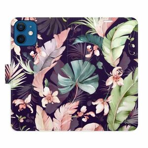 Flipové pouzdro iSaprio - Flower Pattern 08 - iPhone 12 mini obraz