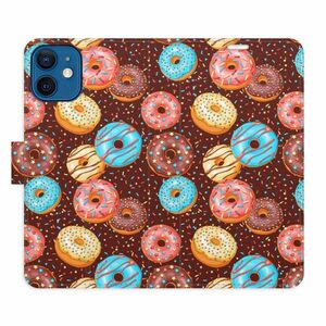 Flipové pouzdro iSaprio - Donuts Pattern - iPhone 12 mini obraz