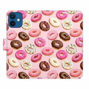 Flipové pouzdro iSaprio - Donuts Pattern 03 - iPhone 12 mini obraz