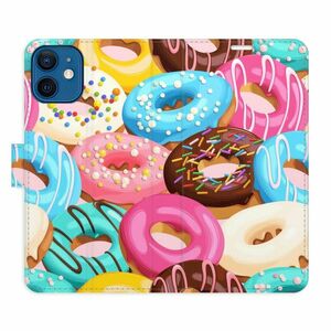 Flipové pouzdro iSaprio - Donuts Pattern 02 - iPhone 12 mini obraz
