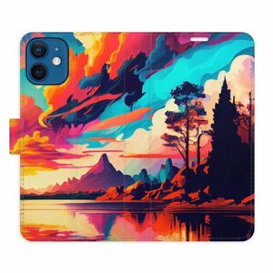 Flipové pouzdro iSaprio - Colorful Mountains 02 - iPhone 12 mini obraz