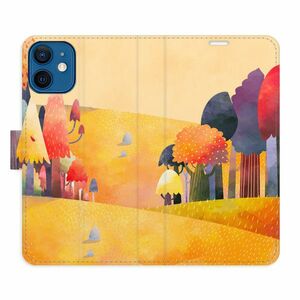 Flipové pouzdro iSaprio - Autumn Forest - iPhone 12 mini obraz