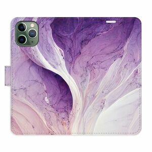 Flipové pouzdro iSaprio - Purple Paint - iPhone 11 Pro obraz
