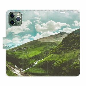Flipové pouzdro iSaprio - Mountain Valley - iPhone 11 Pro obraz