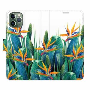 Flipové pouzdro iSaprio - Exotic Flowers 02 - iPhone 11 Pro obraz
