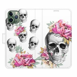 Flipové pouzdro iSaprio - Crazy Skull - iPhone 11 Pro obraz