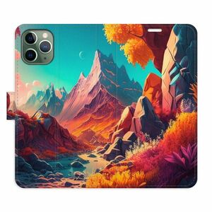 Flipové pouzdro iSaprio - Colorful Mountains - iPhone 11 Pro obraz