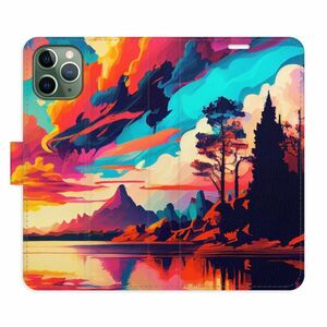 Flipové pouzdro iSaprio - Colorful Mountains 02 - iPhone 11 Pro obraz