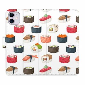 Flipové pouzdro iSaprio - Sushi Pattern 02 - iPhone 11 obraz