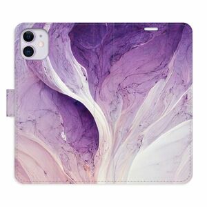 Flipové pouzdro iSaprio - Purple Paint - iPhone 11 obraz