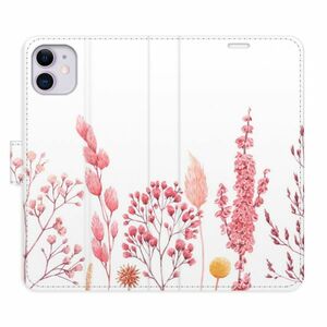 Flipové pouzdro iSaprio - Pink Flowers 03 - iPhone 11 obraz