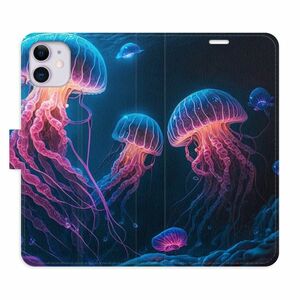 Flipové pouzdro iSaprio - Jellyfish - iPhone 11 obraz