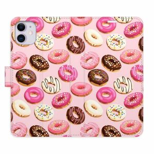 Flipové pouzdro iSaprio - Donuts Pattern 03 - iPhone 11 obraz