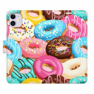 Flipové pouzdro iSaprio - Donuts Pattern 02 - iPhone 11 obraz