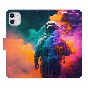Flipové pouzdro iSaprio - Astronaut in Colours 02 - iPhone 11 obraz