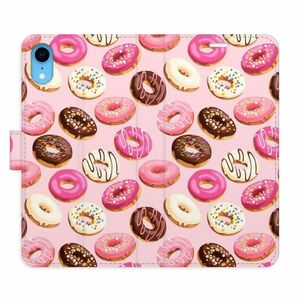 Flipové pouzdro iSaprio - Donuts Pattern 03 - iPhone XR obraz