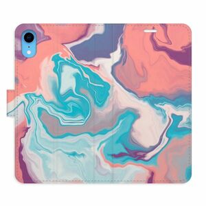 Flipové pouzdro iSaprio - Abstract Paint 06 - iPhone XR obraz