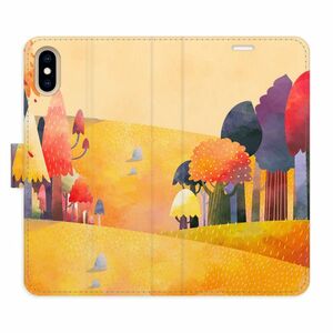 Flipové pouzdro iSaprio - Autumn Forest - iPhone X/XS obraz