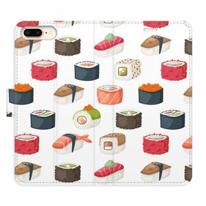 Flipové pouzdro iSaprio - Sushi Pattern 02 - iPhone 7 Plus obraz