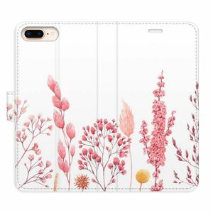 Flipové pouzdro iSaprio - Pink Flowers 03 - iPhone 7 Plus obraz