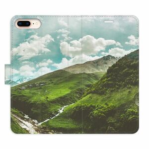 Flipové pouzdro iSaprio - Mountain Valley - iPhone 7 Plus obraz