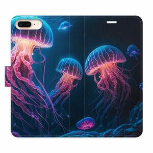 Flipové pouzdro iSaprio - Jellyfish - iPhone 7 Plus obraz